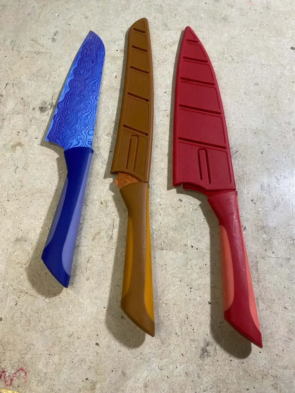 KAI Pure Komachi HD Series Chef's Knives and Utility Knife with Sheaths